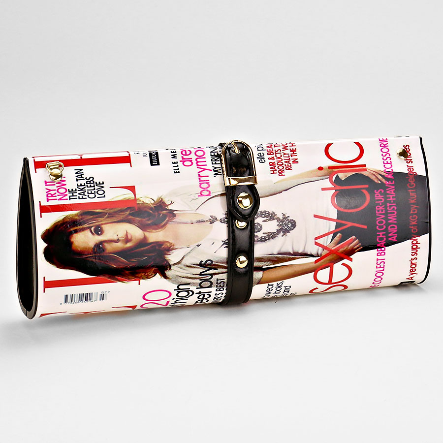 3冊　ELLE Collections Elle Magazine Box Clutch Purse on Luulla